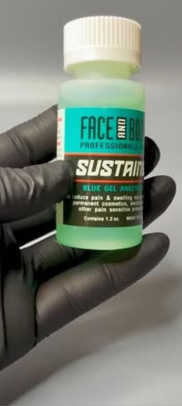 Sustain Blue Gel Anesthetic – üz və bədən üçün peşəkar keyfiyyətli
