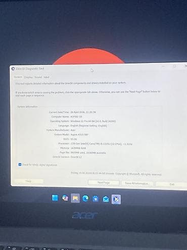 Acer: Acer Aspire, 15.6 ", Intel Core i5, 512 ГБ — 8