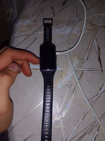 saatlar: Smart qolbaq, Huawei, Bluetooth, rəng - Qara — 3