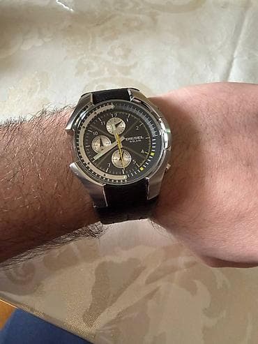 telfon saat: Qol saatı, Diesel, rəng - Qara — 7