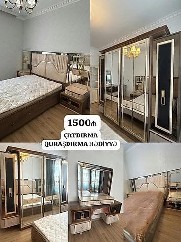 2el dolablar: Bazali yataq desti 1500 manat.*Catdirilma quraşdırılma yaxin erazilere — 1