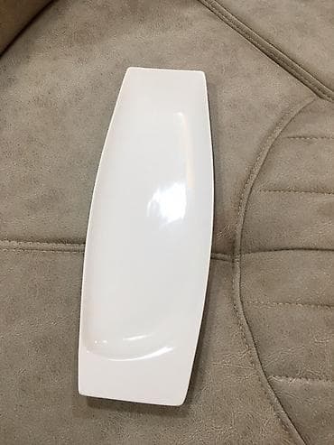 2107 sekilleri: Boşqablar, 1 əd, rəng - Ağ, Keramika — 3