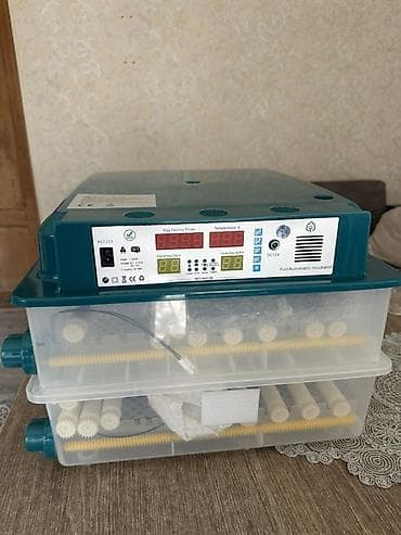 Tam avtomatik yumurta inkubatoru - İdarəetmə paneli: LED ekranlar –