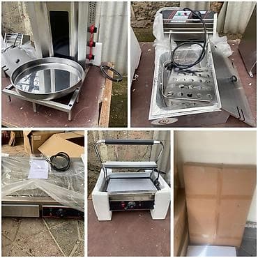 Kafe və restoran üçün peşəkar avadanlıqlar dəsti - Elektrik izqara