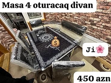 ucuz künc divan: Künc divan masa oturacaq rəng seçimi var — 1