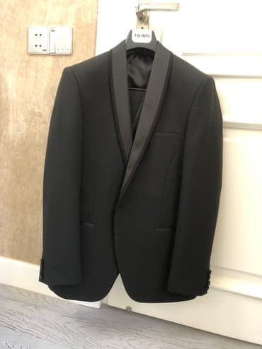 джинсовые мужские костюмы: Beylik smoking(slim fit) original Jakamen di. Bir defe geynilib 1200 — 5