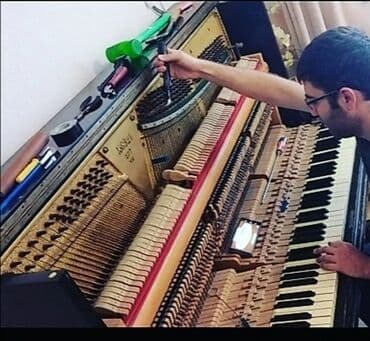 ремонт мебели на дому: Pianolarin koklenmesi temiri — 3