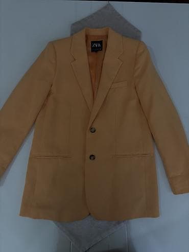 ZARA qadın blezeri - Rəng: şaftalı/solğun narıncı ton - Kəsim — 1