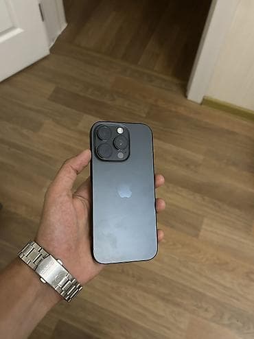 iphone 12 bakida: IPhone 16 Pro, 256 GB, Black Titanium, Face ID — 1