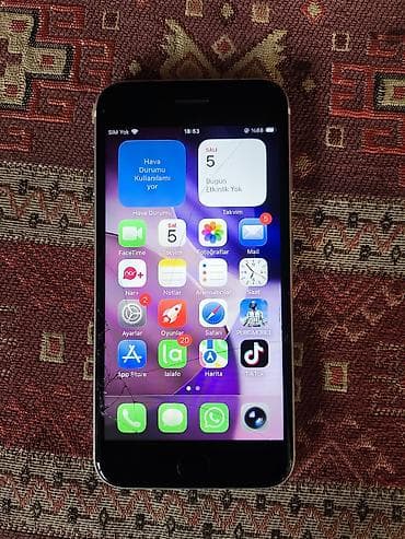 iphone 10 plus: IPhone SE 2020, 64 GB, Ağ, Barmaq izi, Simsiz şarj — 3