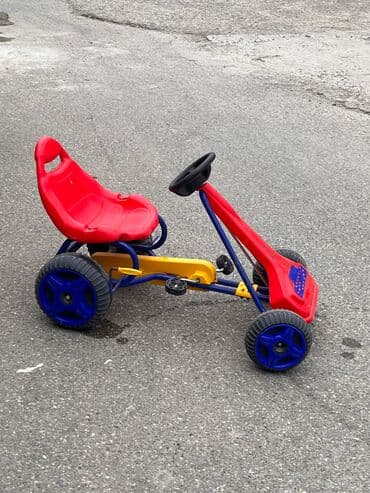 Uşaq pedallı kart (pedalla idarə olunan mini maşın) - Rənglər