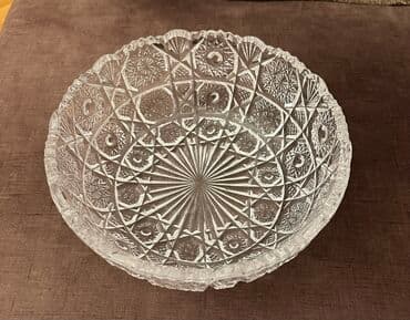 meyvə qablari: Yekə xrustal meyvəqabı (35 manat) — 1