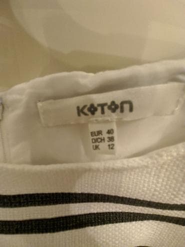 Koton firmasinin paltari 40razmer,1defe geyinilib,yeni kimi, uzunluq — 3