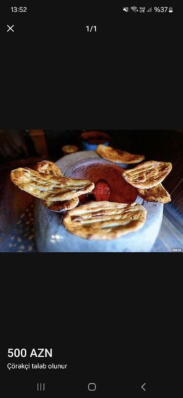 Aşpaz tələb olunur, Çörəkçi