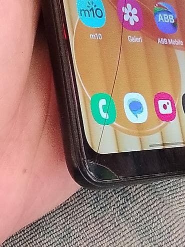 iphone 8 pus: Samsung Galaxy A03, 64 GB, rəng - Qara, Qırıq — 4