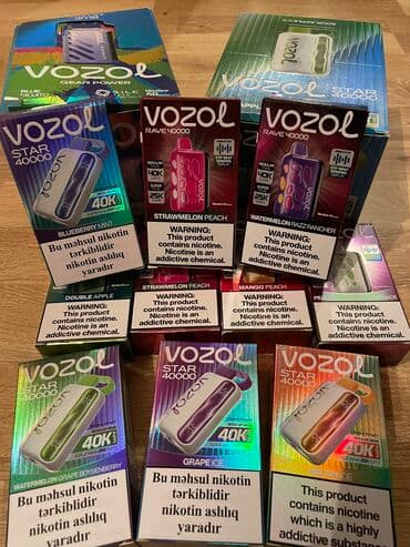 elektron qəlyan topdan satış: Tam original vozollar: Star və rave modeli var. Fərqli dadlar — 1