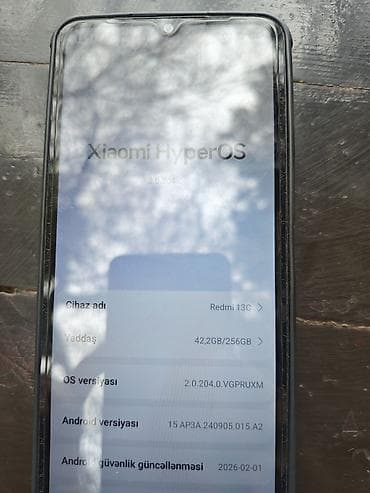 ucuz kamputer manitoru: Redmi 13C, 256 GB, Simsiz şarj — 2