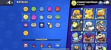 ebonit: Brawl Stars oyun hesabı – zəngin “Kataloq” kolleksiyası ilə — 2