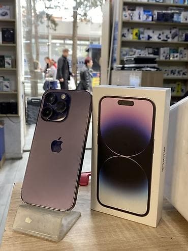 IPhone 14 Pro, 256 GB, Deep Purple, Simsiz şarj