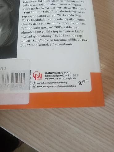 Bədii ədəbiyyat: Məhsul: Kitab – “Xəzan vaxtı” Müəllif: Aslı Perker Tərcüməçi: Dilara — 2
