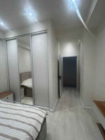 memar ecemide ucuz kiraye evler: Müasir dizaynda tam mebel və texnika ilə təchiz olunmuş 2 otaqlı — 21