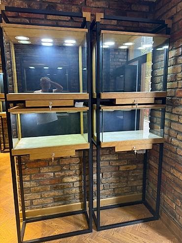 Оборудование для магазинов: Gizil - bijuteria magaza acana super teklif . vitrinler ozum — 1