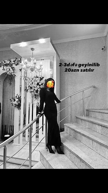 Qadın gecə geyimləri – 3 model bir yerdə 1) Uzun dar qara don -