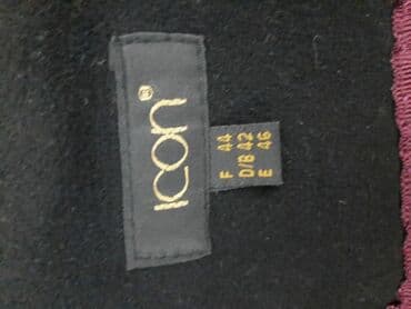 kəsilmiş əl şəkilləri: Palto, XL, rəng - Qara — 5