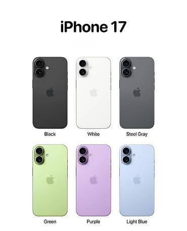 IPhone 17, 256 GB, Qara, Zəmanət, Face ID, Sənədlərlə