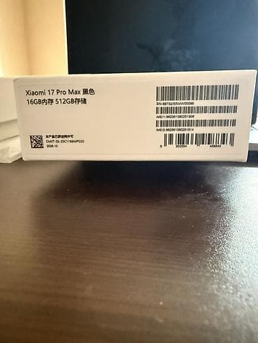 huawei mate 30 pro: Xiaomi 512 GB, rəng - Qara, 
 Sensor, Barmaq izi, İki sim kartlı — 6