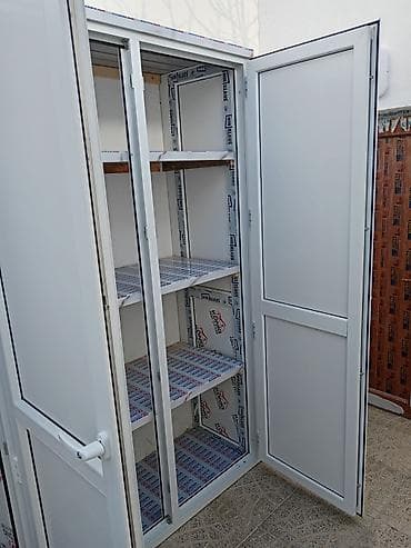 PVC materialdan hazırlanmış açıq hava anbar dolabı - Konstruksiya