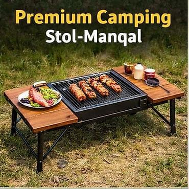 Manqal, Kömür, Setka ilə