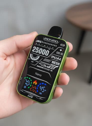 Mosmo LUX birdəfəlik elektron siqaret – Nanə dadı - 25 000 puff