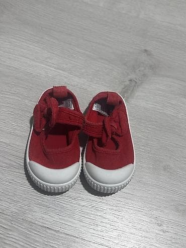 кроссовки в баку: Uşaq ayaqqabısı – LC Waikiki - Model: qırmızı rəngli, parça (kanvas) — 1