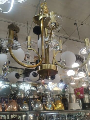 çılçıraq satışı: Çılçıraq, 10 və daha çox lampa, Metal — 1