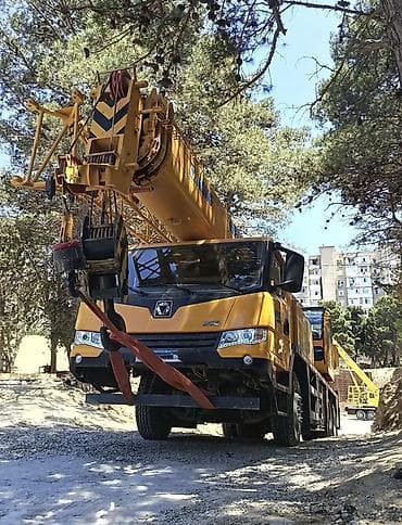 mini kran: 25 tonluq kran Aylıq və günlük icarəyə verilir. Kranın və operatorun — 4