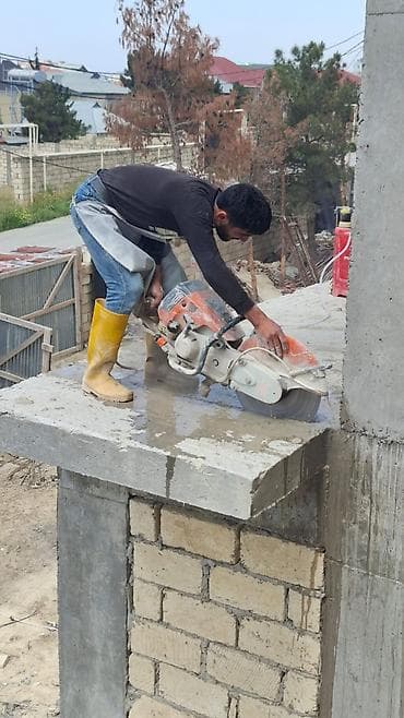 demir qapi gence: Beton kəsimi və deşmə xidməti - Dəqiq ölçülü qapı-pəncərə açıqlarının — 8