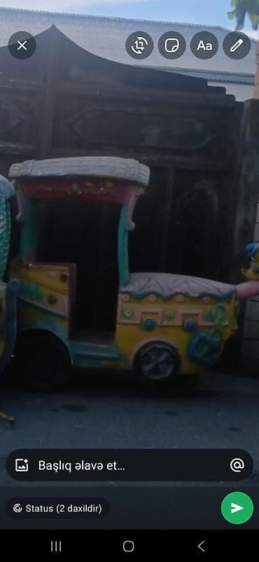kompressor satilir: Karusel
 Park baglandiqi ucun satilir — 5