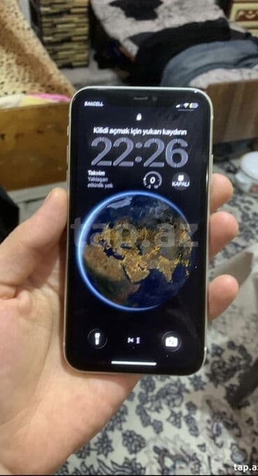 IPhone 11, 128 GB, Ağ, Face ID