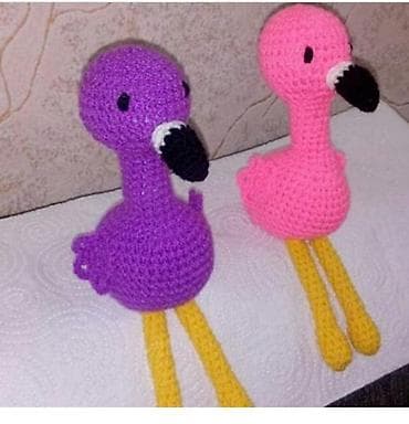 toy story: Amigurumi texnikasında toxunub, yumşaq dolduruculudur. - Rənglər — 1
