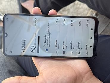 p smart ekran: Poco C71, 128 GB, rəng - Qara, Sensor — 2
