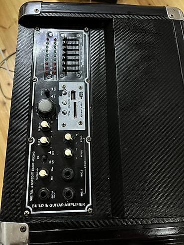 Karaoke: SIVITE aktiv akustik sistem – cüt - Gücləndirici daxilində: “Build in — 3