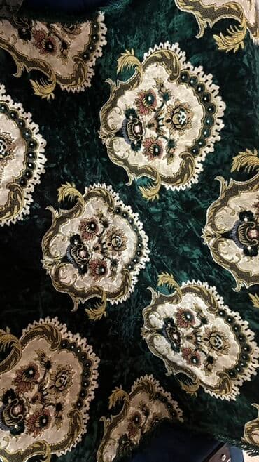 Velür divan ortuyu 3 eded 1 boyuk 2 nisbeten kicik örtük – klassik