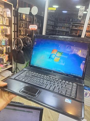 komputer notebook: HP Compaq 610 noutbuk Texniki göstəricilər: - Prosessor: Intel Celeron — 1