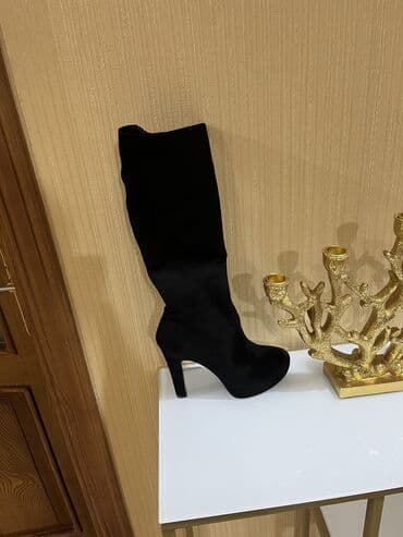 əsgər cəkməsi: Çəkmə, Puma, Ölçü: 39, rəng - Qara, Yeni — 1