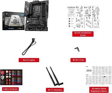 msi cyborg: MSI MAG B760 TOMAHAWK WIFI anakart - Çipset: Intel B760 - Prosessor — 2