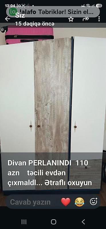 Divan PERLANINDI 110 azn təcili evdən çıxmaldl İNŞAADÇLAR