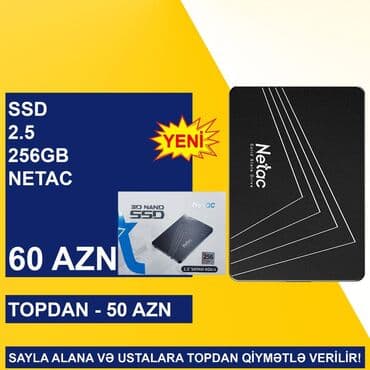 Процессоры: SSD-lər” SAYLA ALANA VƏ USTALARA TOPDAN QİYMƏTLƏ VERİLİR! ⭐2.5 SSD — 7