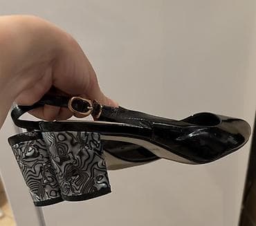 Туфли: MariaMoro qadın ayaqqabısı 39 ölçü - Model: açıq burunlu slingback - — 2