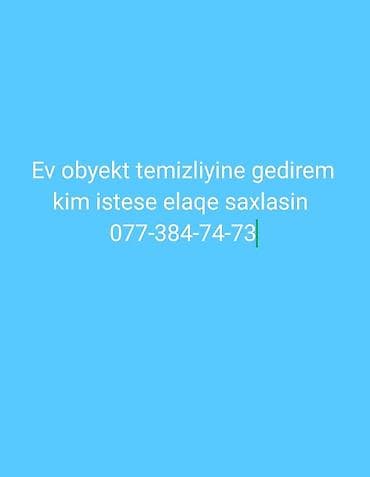 Təmizlik | Mənzillər | Ümumi təmizlik